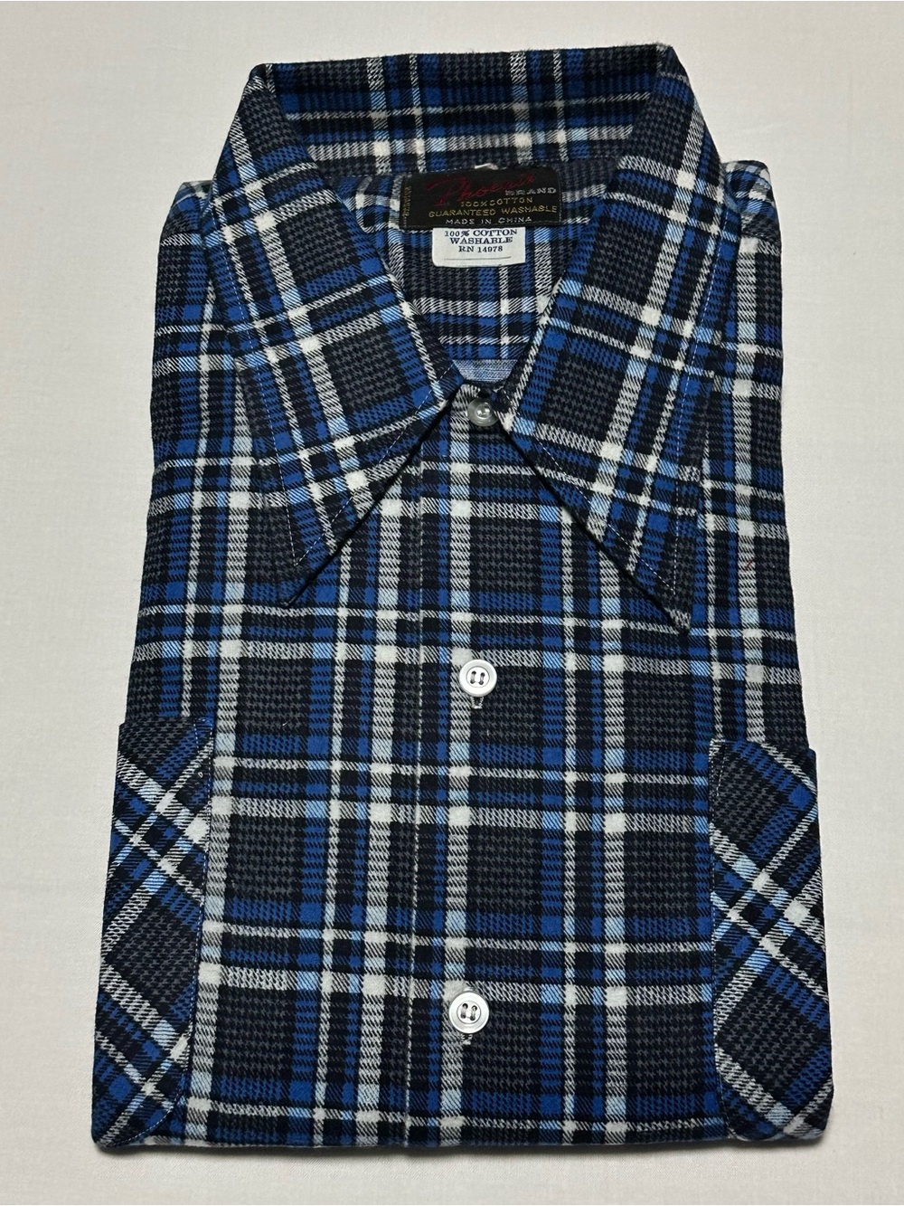 Vintage Phoenix Brand Flannel Long Sleeve Shirt New